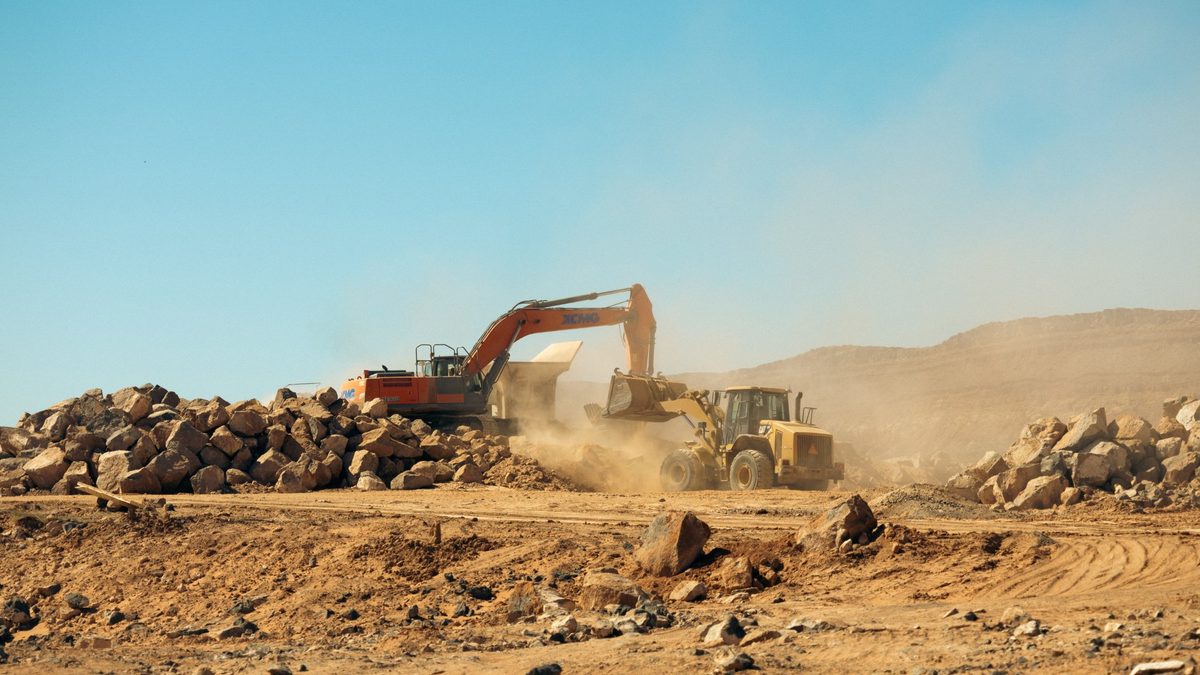 Specialty Trade — excavation site